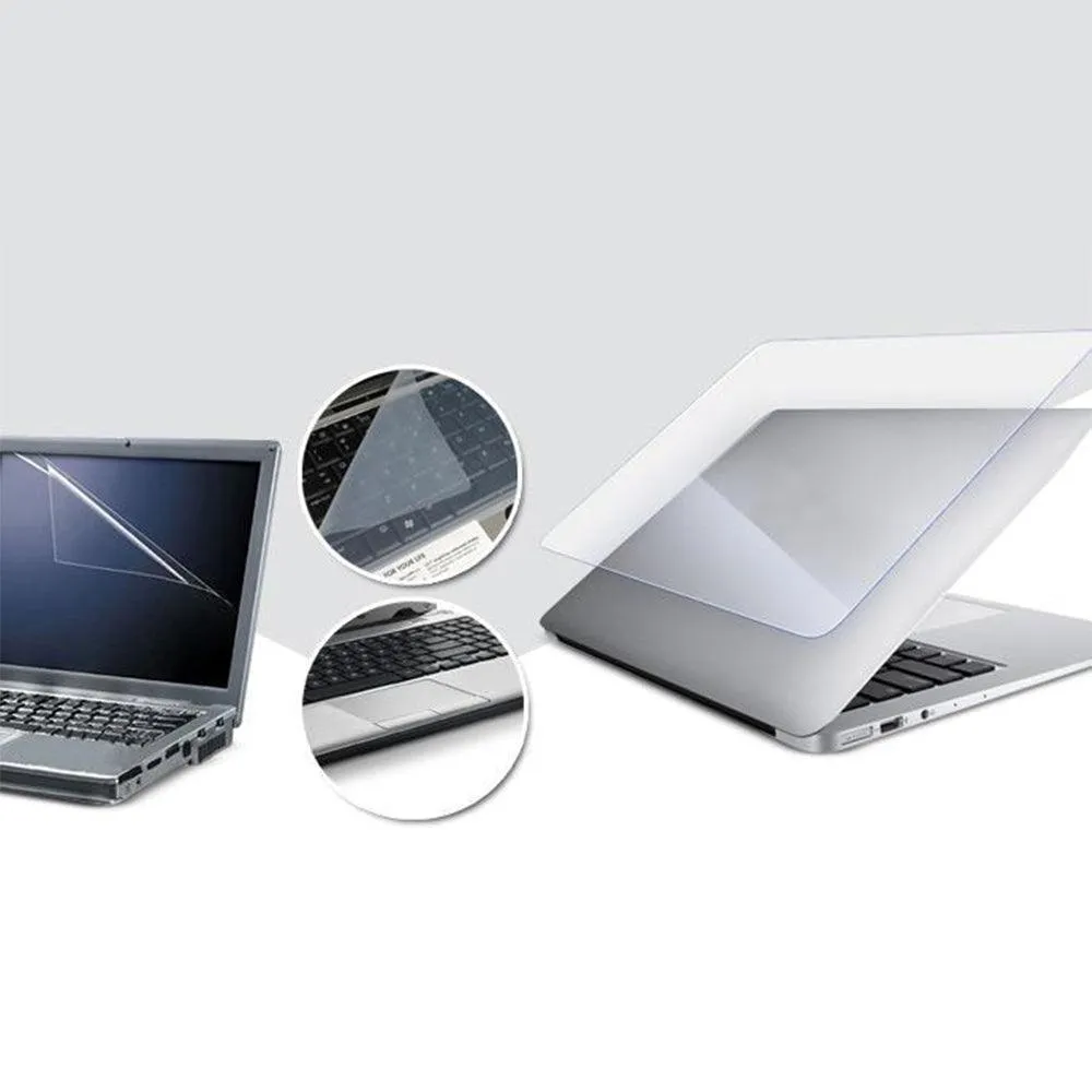 4X1 Transparent Protective Sticker For Laptop