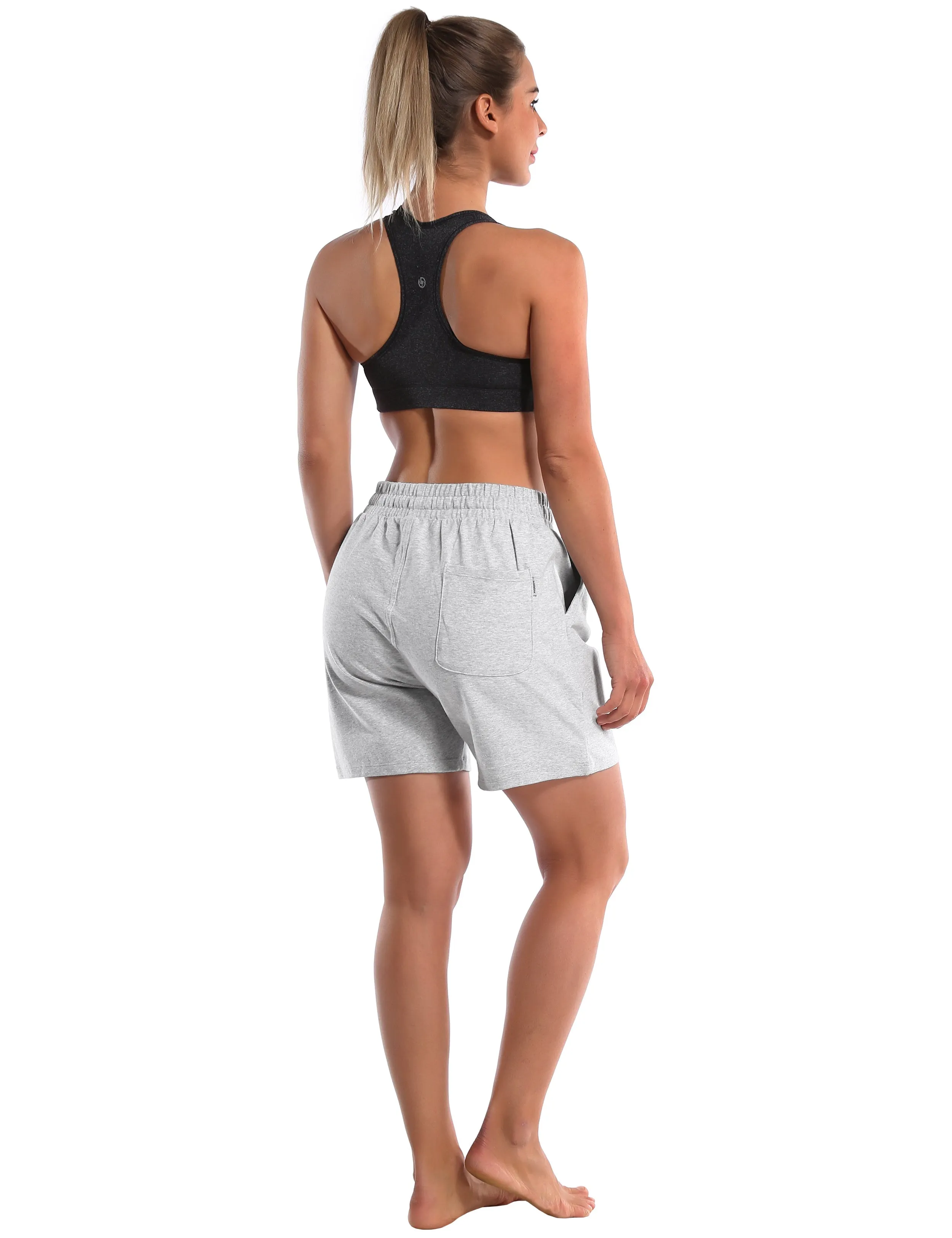 5" Joggers Shorts heathergray_Gym