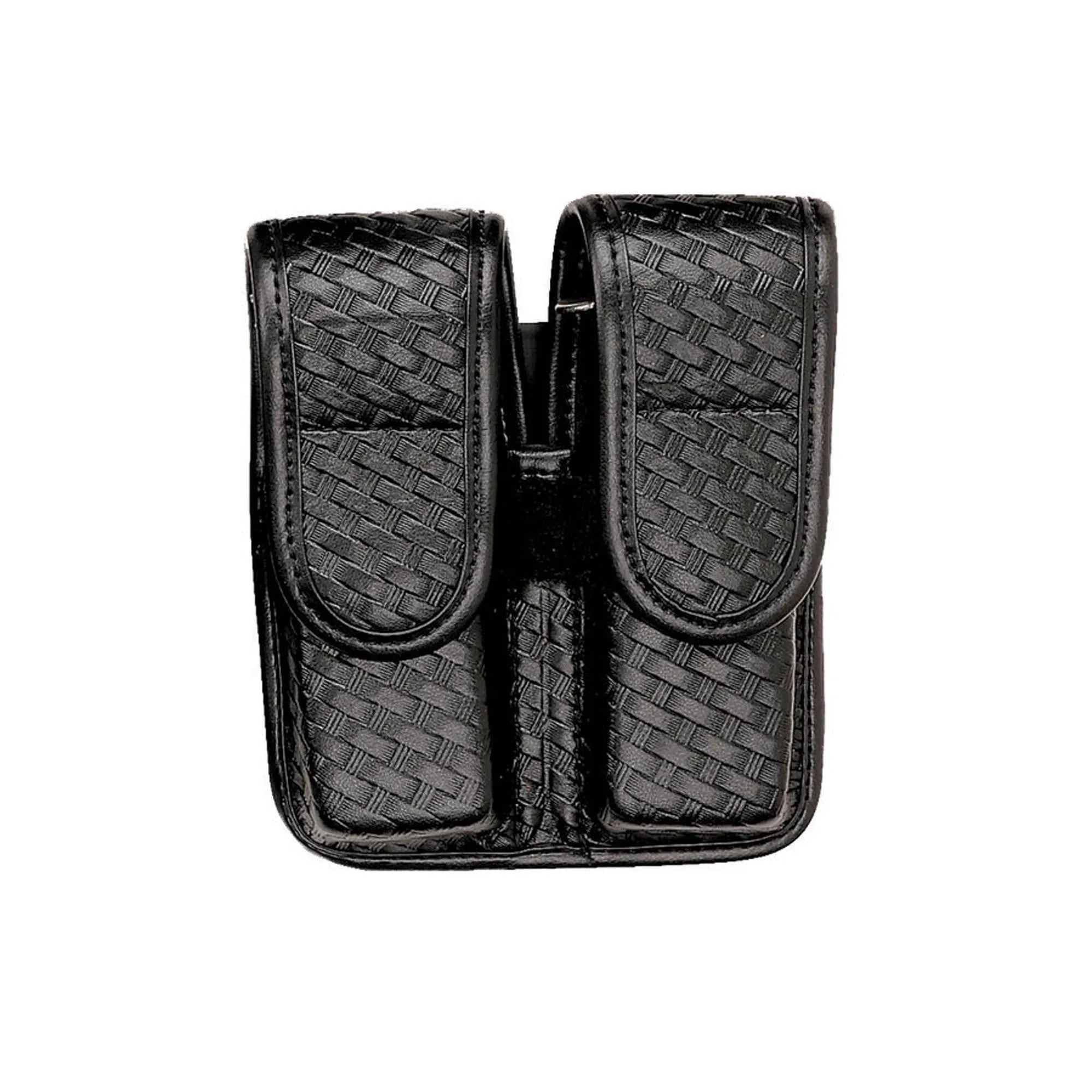 7902 Double Mag Pouch-Basket Black Hid 2