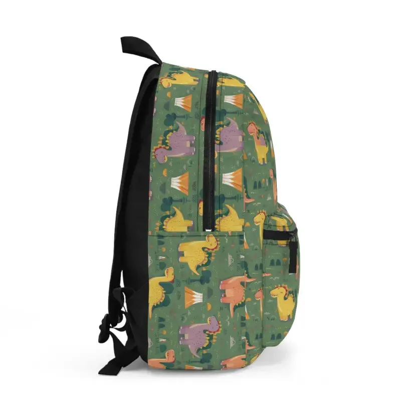 Adorable & Durable Cute Dinosaurs Polyester Backpack