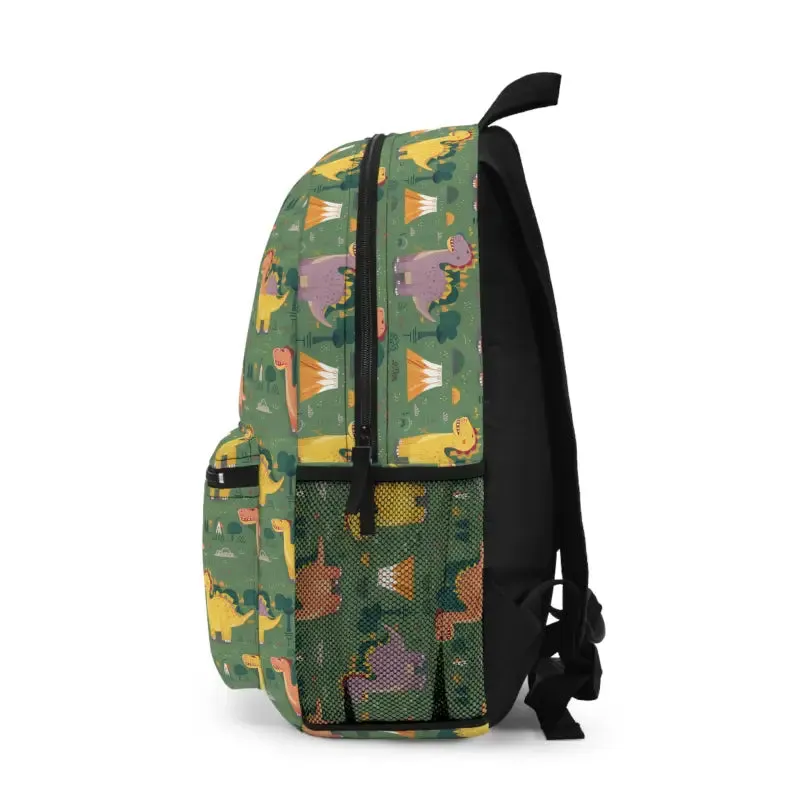 Adorable & Durable Cute Dinosaurs Polyester Backpack