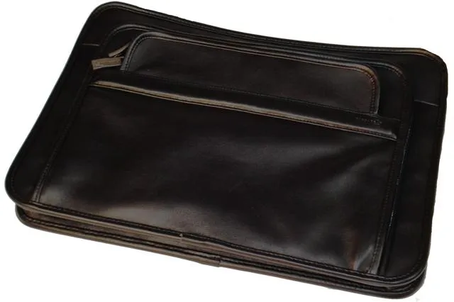 ALDA Passage2 Leather Underarm Envelope Briefcase 2719