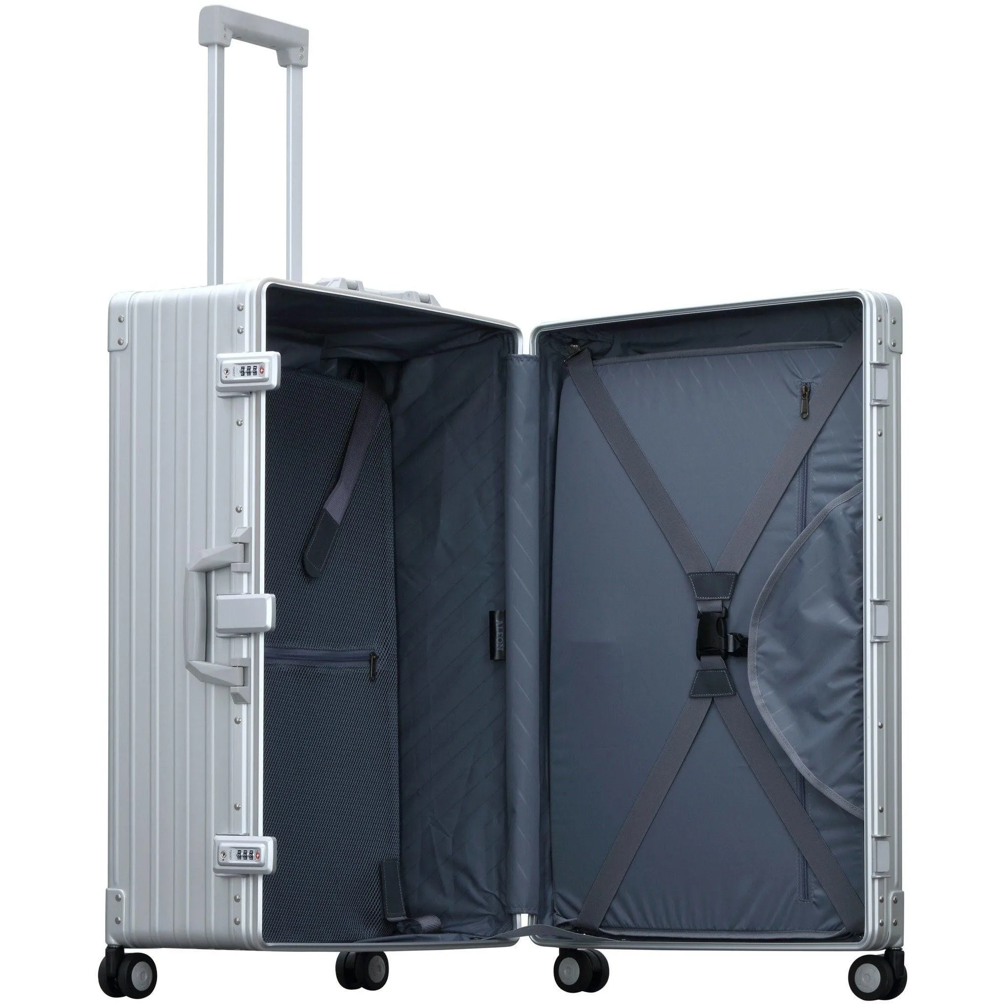 Aleon 30" Macro Traveler Aluminum Hardside Checked Luggage with Suiter Free Shipping