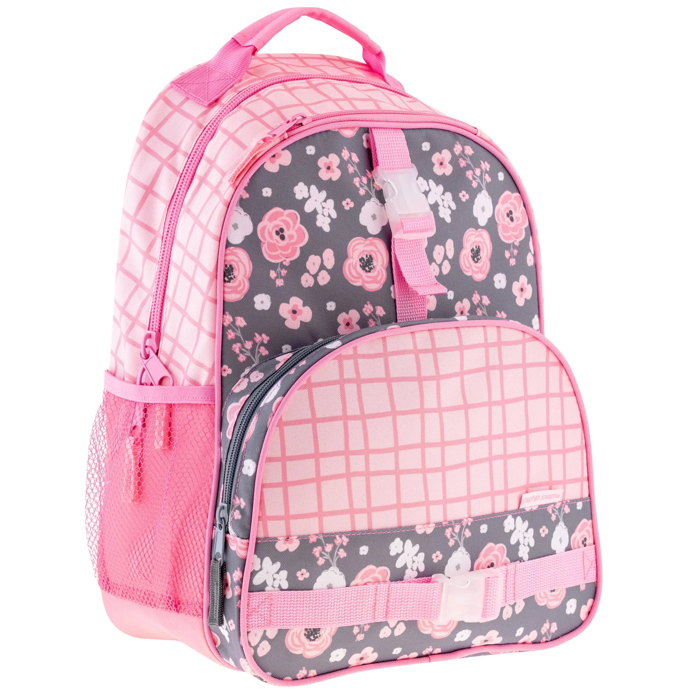 All Over Print Backpacks Charcoal Flower