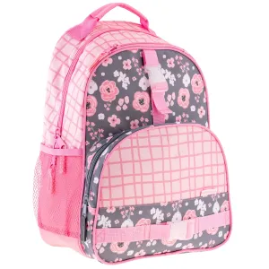 All Over Print Backpacks Charcoal Flower