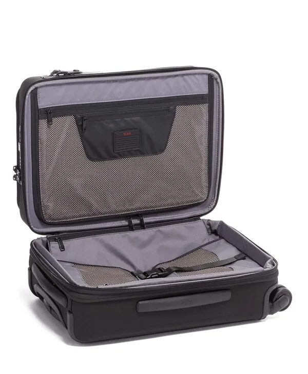 Alpha 3 International Office 4 Wheeled Carry-On -  Black