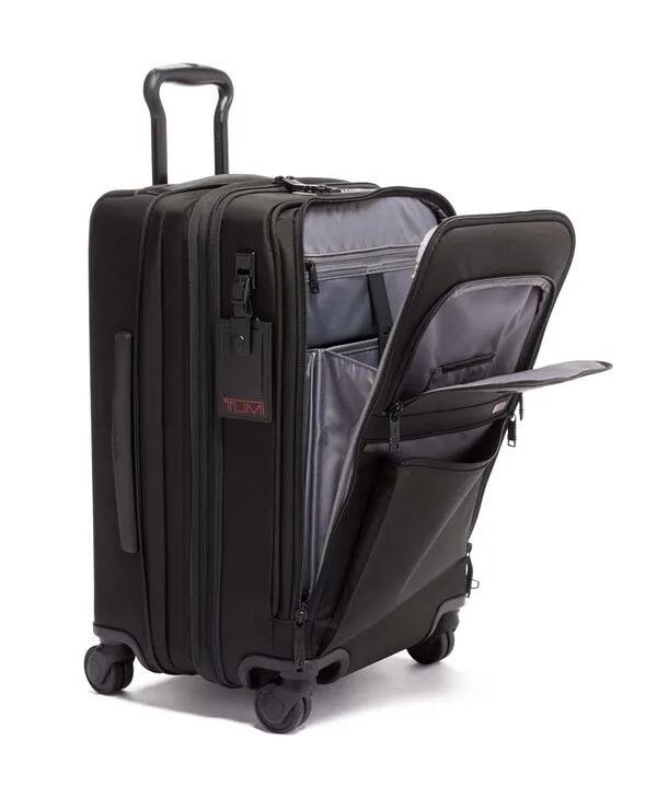 Alpha 3 International Office 4 Wheeled Carry-On -  Black