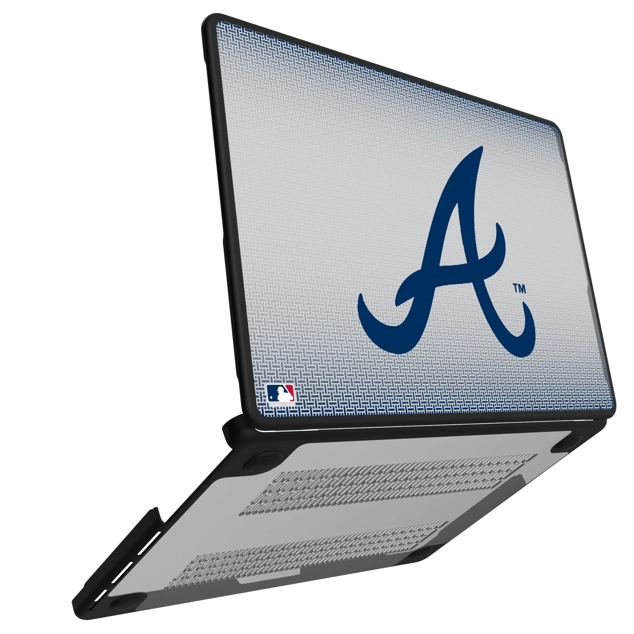 Atlanta Braves Linen Laptop Case