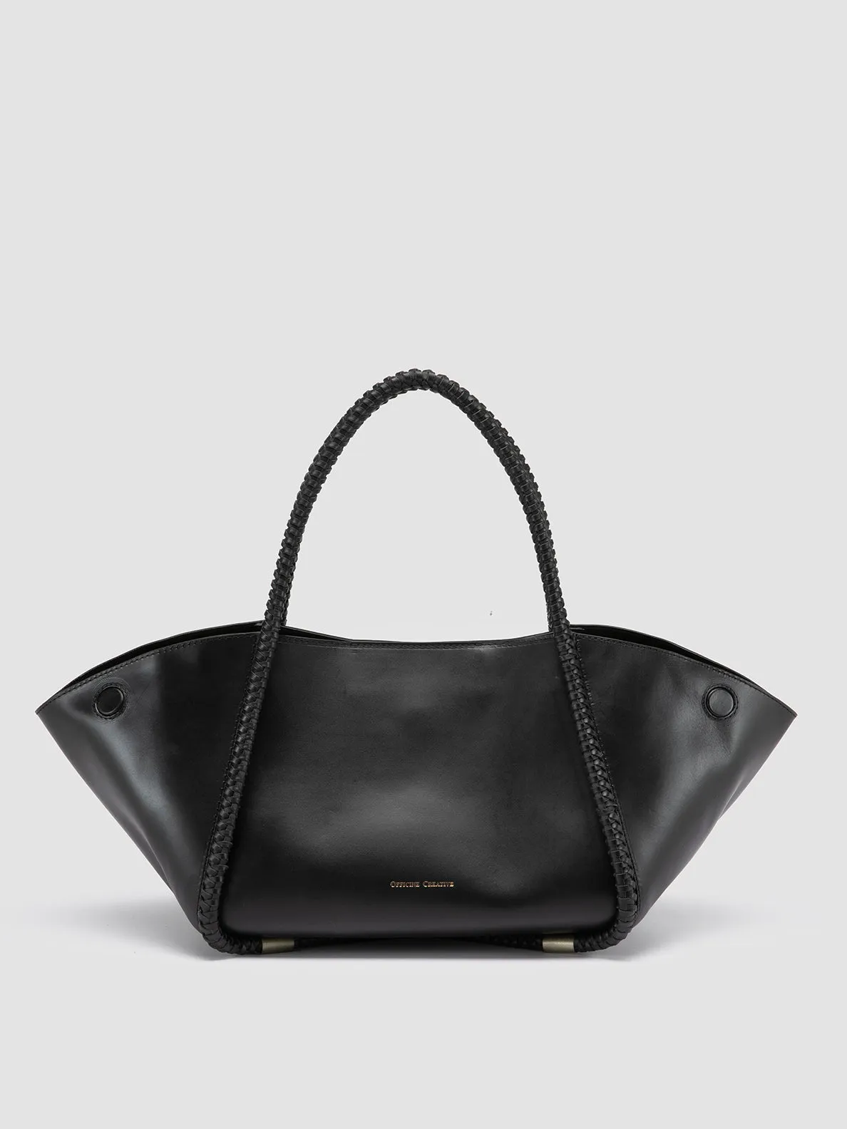 CABALA 101 - Black Leather Shoulder Bag