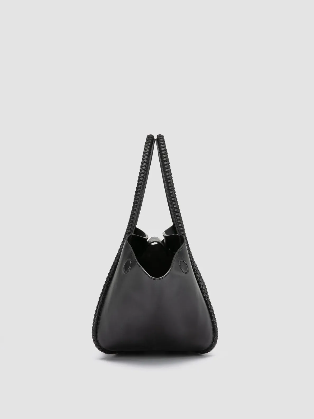 CABALA 101 - Black Leather Shoulder Bag