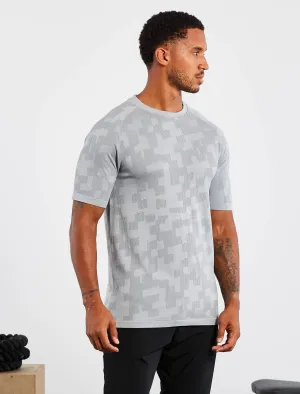 Camo Seamless T-Shirt - Grey