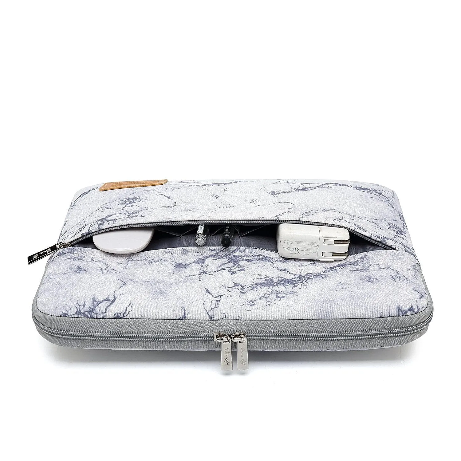 CANVASLIFE - Marble Pattern 360 Degree Protective Waterproof Laptop