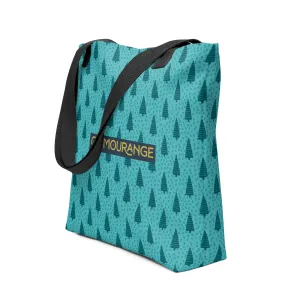 Christmas Tote Bag - Christmas Trees (Glamourange Festive Pattern Christmas Tote Bags)