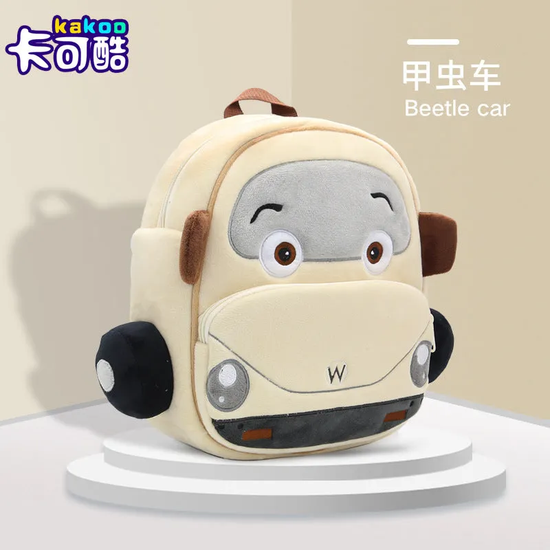 Cute Beetle Car Allen Kids Backpack