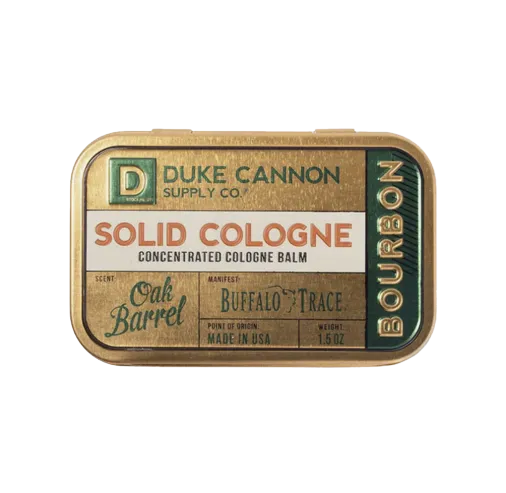 Duke Cannon Solid Cologne Bourbon