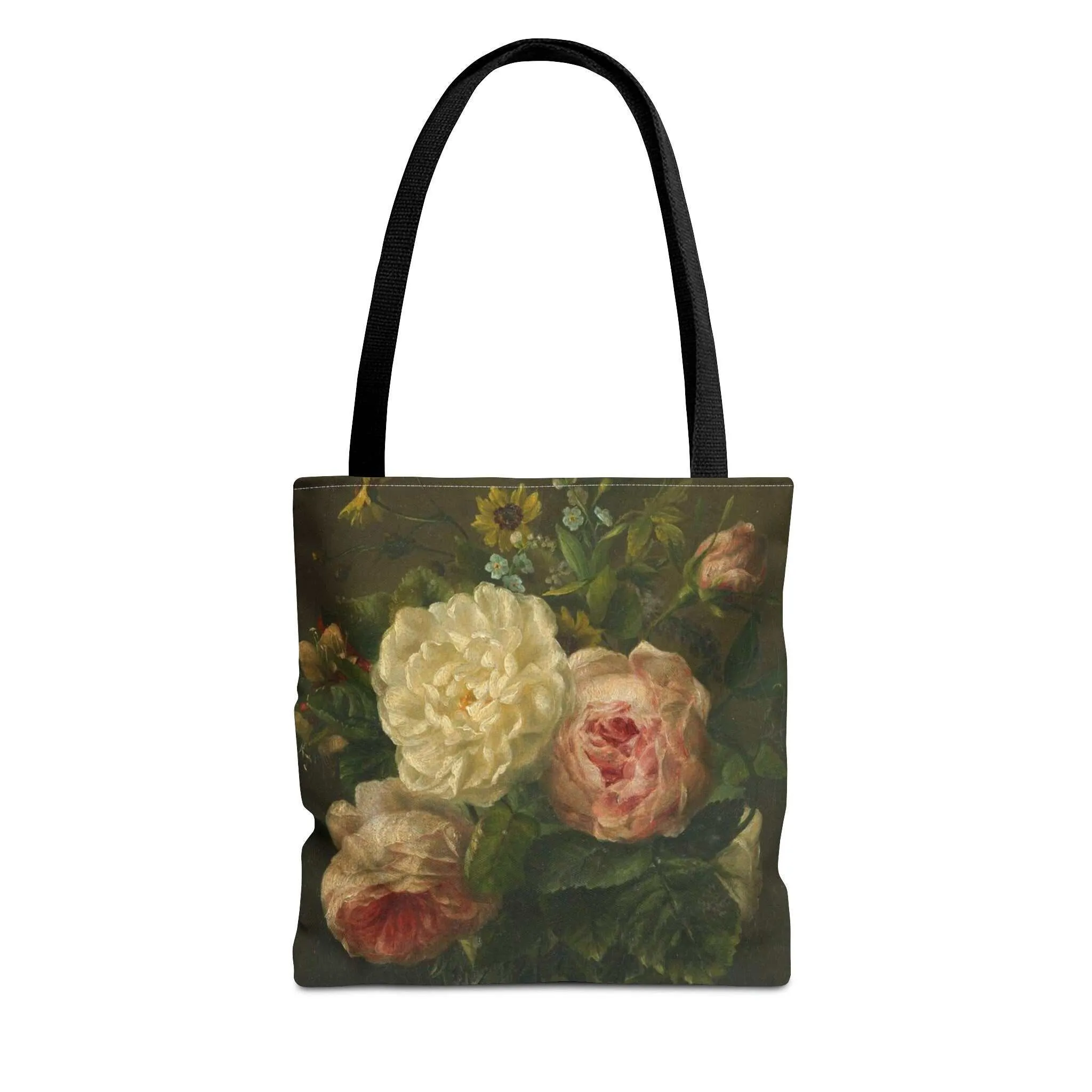 Eco-Friendly Canvas Tote Bag with Artistic Design