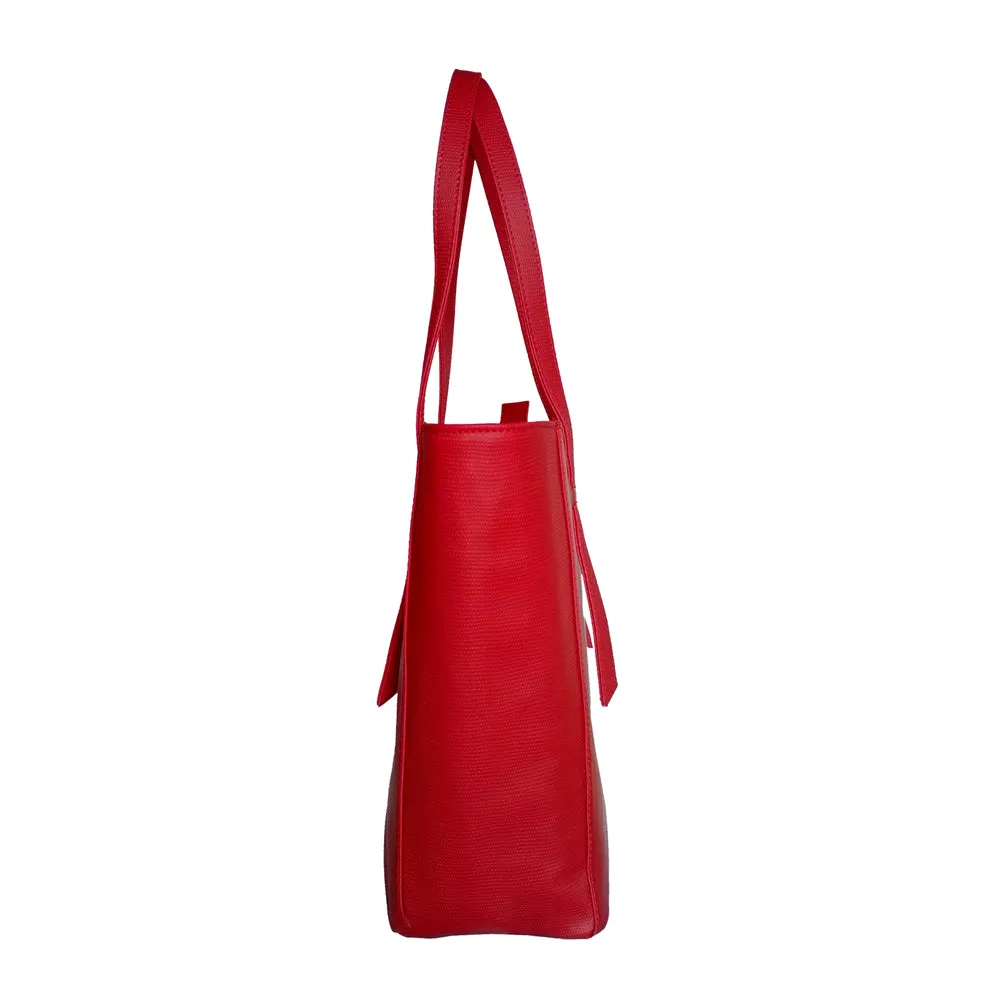 Elegant Red Tote Bag Perfect For Women & Girls