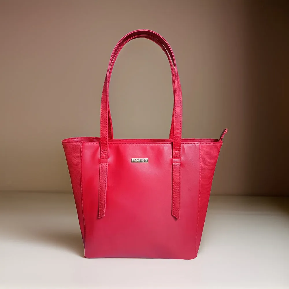 Elegant Red Tote Bag Perfect For Women & Girls