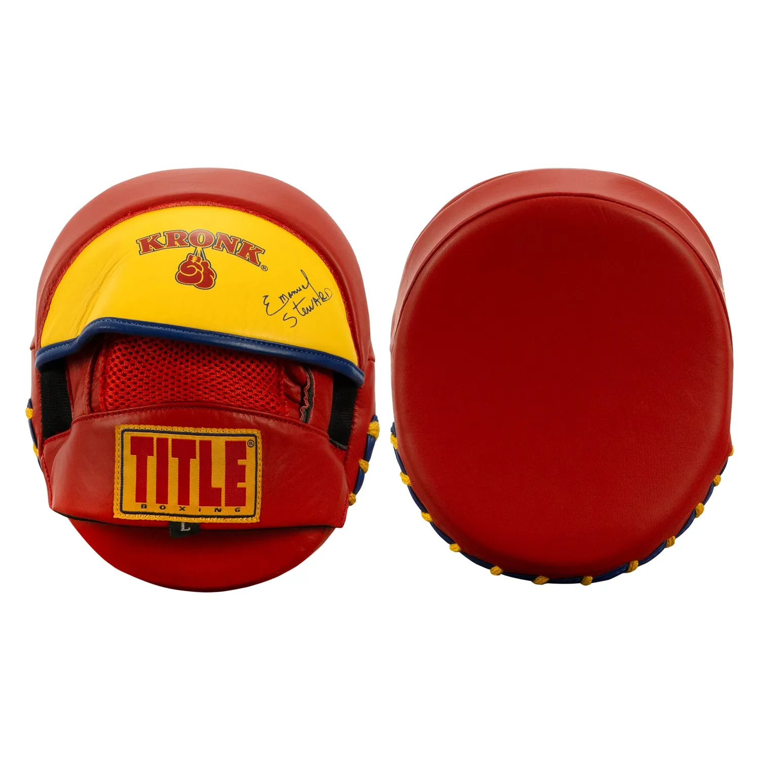 Emanuel Steward's KRONK Boxing Gym Leather Punch Mitts