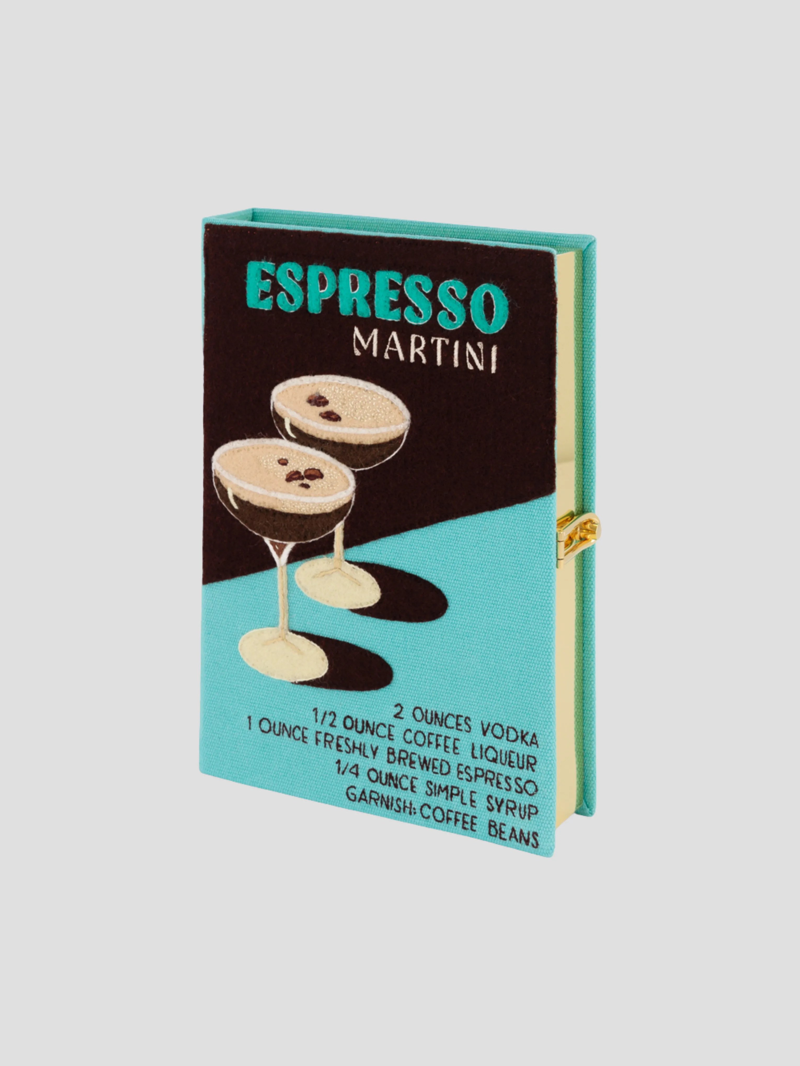 Espresso Martini Book Clutch