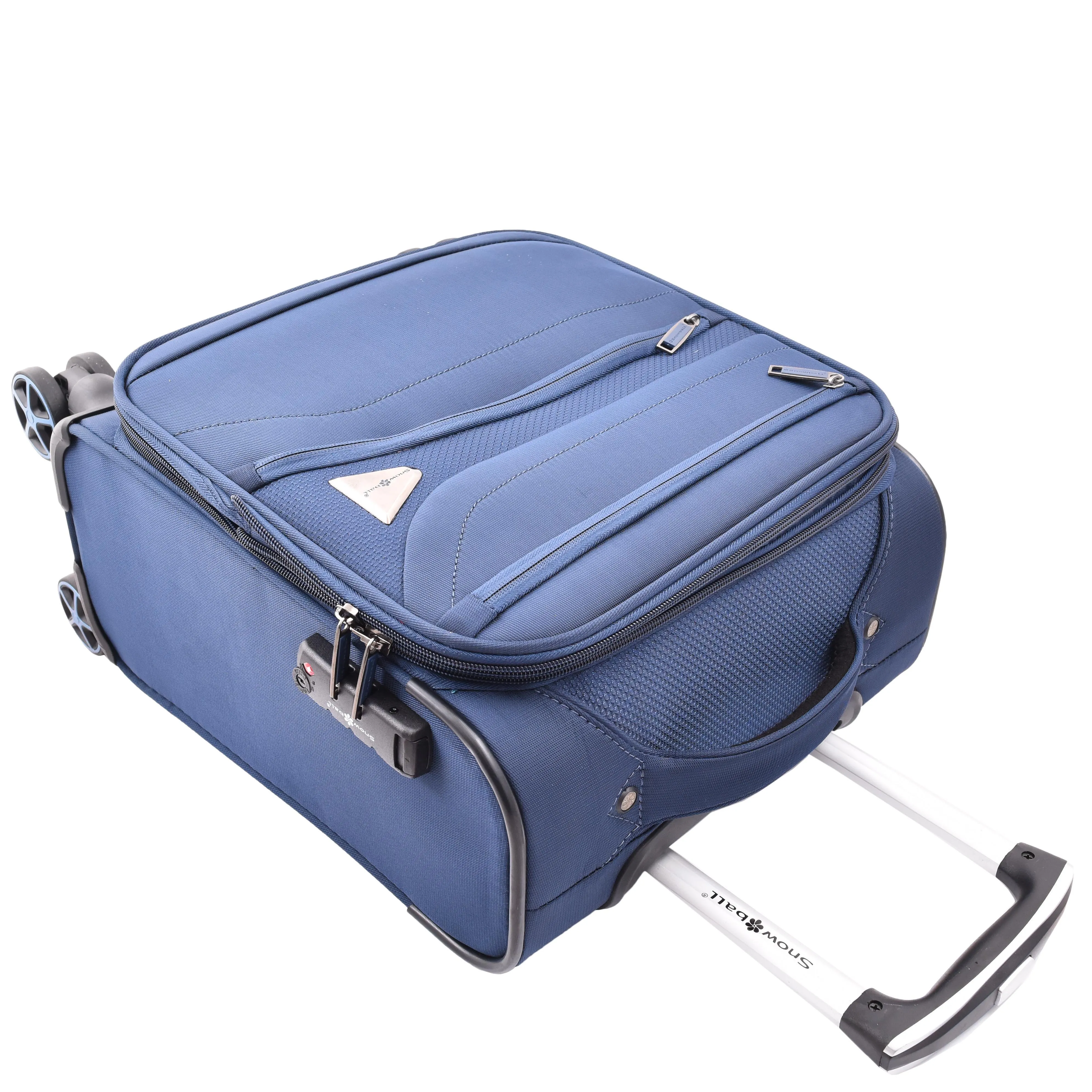 Expandable 8 Wheel Soft Luggage Japan Navy