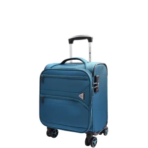 Expandable 8 Wheel Soft Luggage Japan Teal