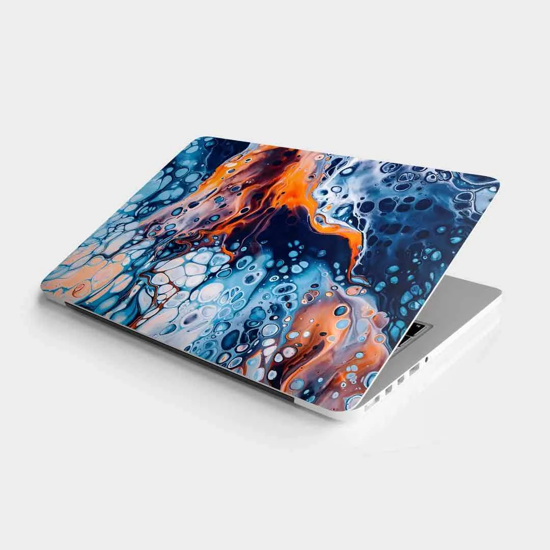 Flow of cells Laptop skin