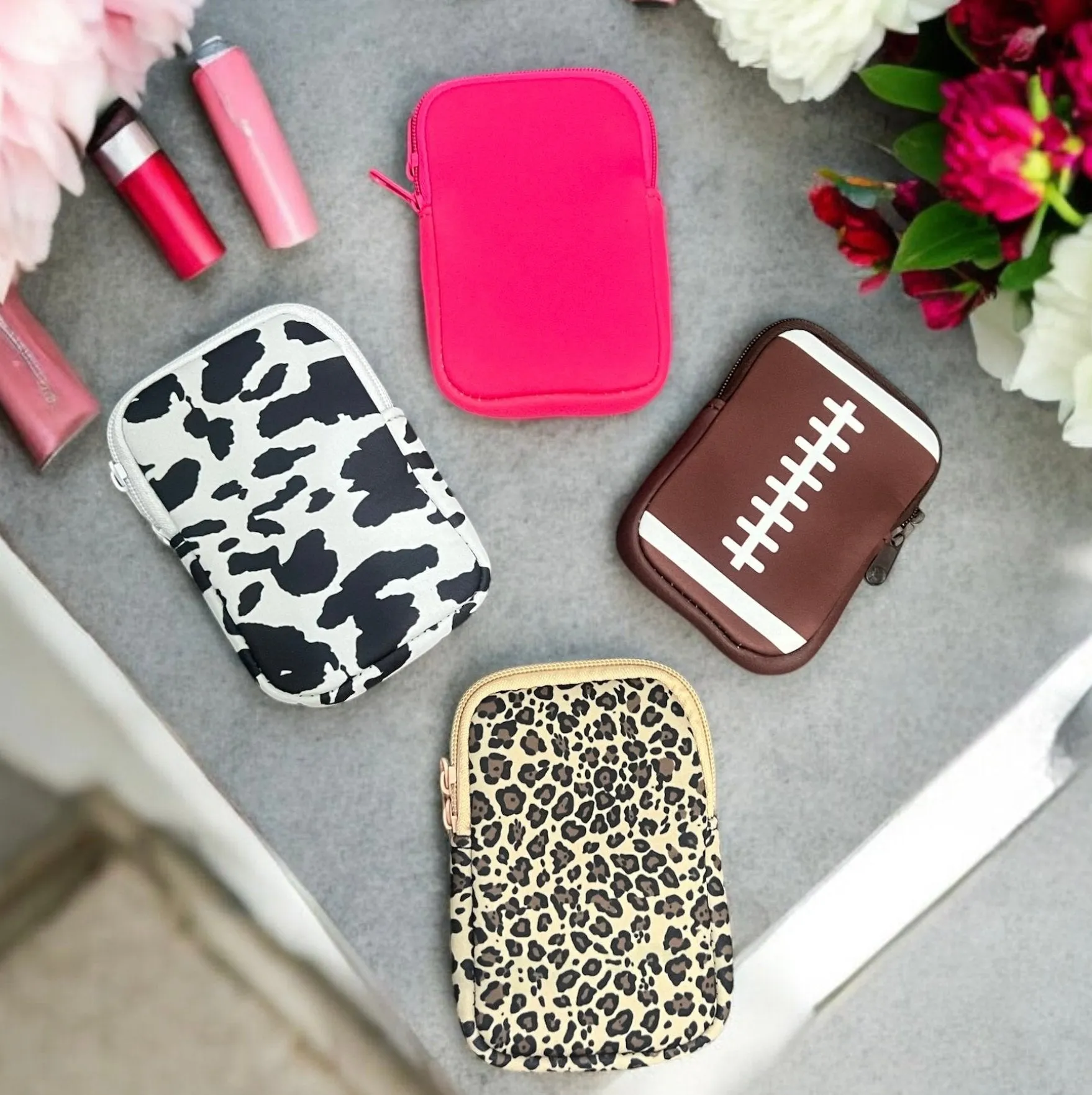 Football Tumbler Pouch