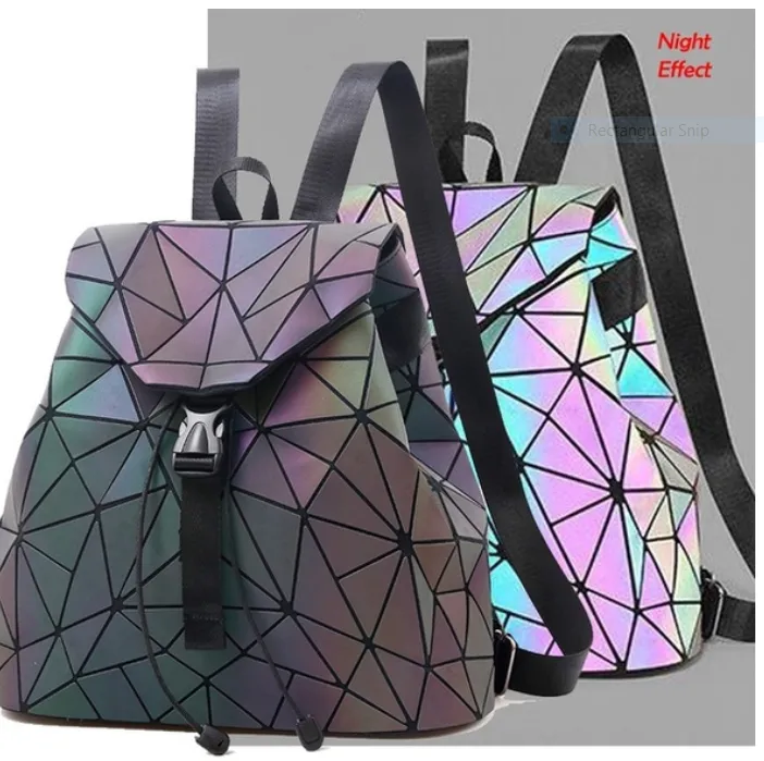 Geometric Pattern Travel Backpack