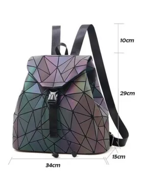 Geometric Pattern Travel Backpack