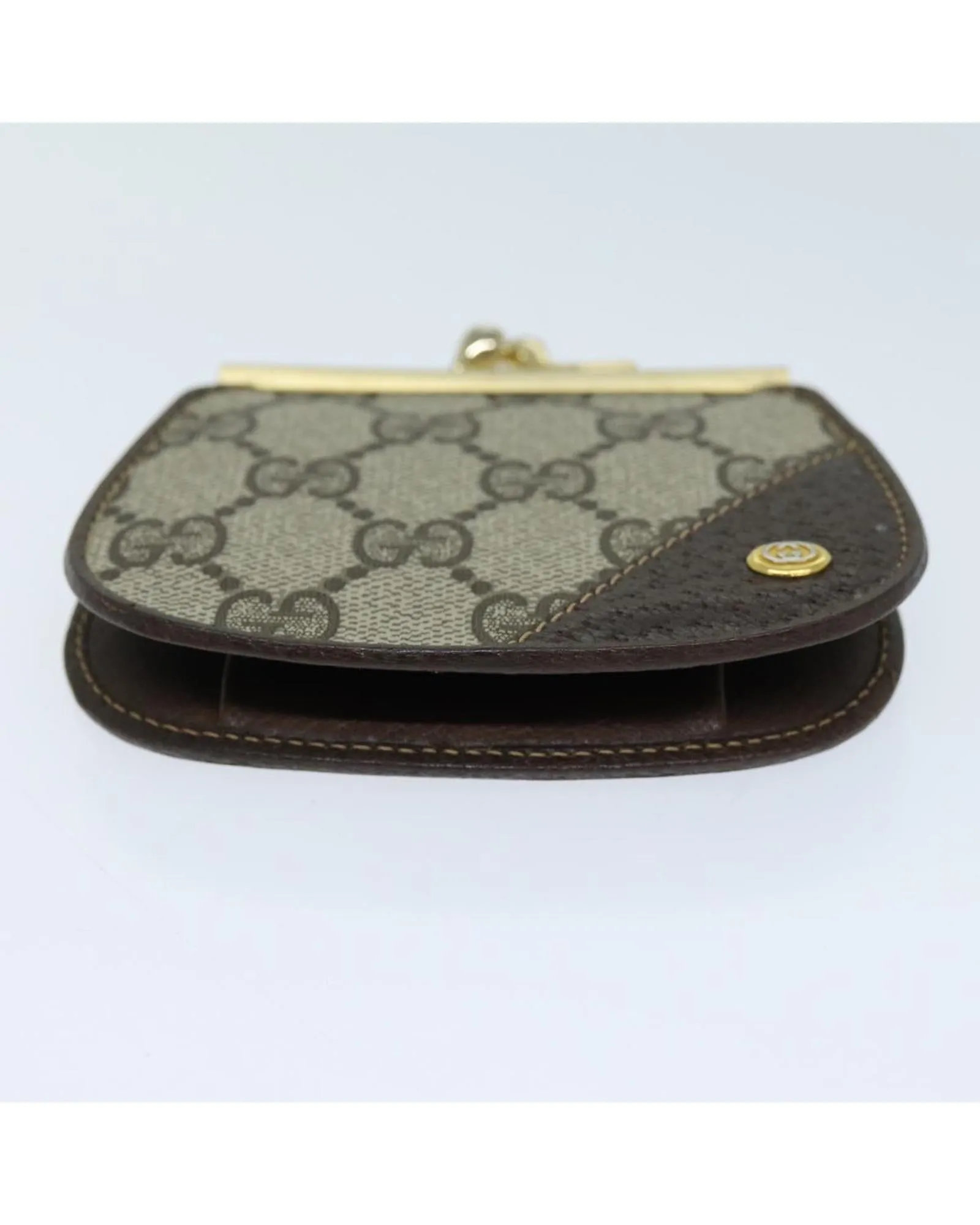 GG Supreme Coin Purse in Beige GG Canvas