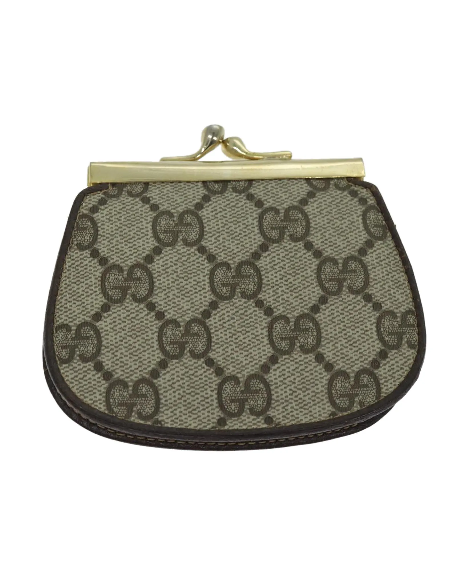 GG Supreme Coin Purse in Beige GG Canvas