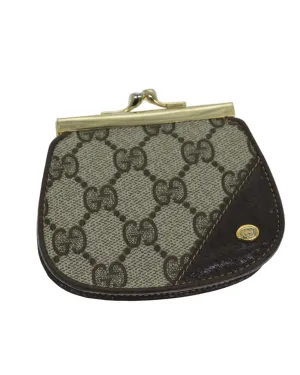 GG Supreme Coin Purse in Beige GG Canvas