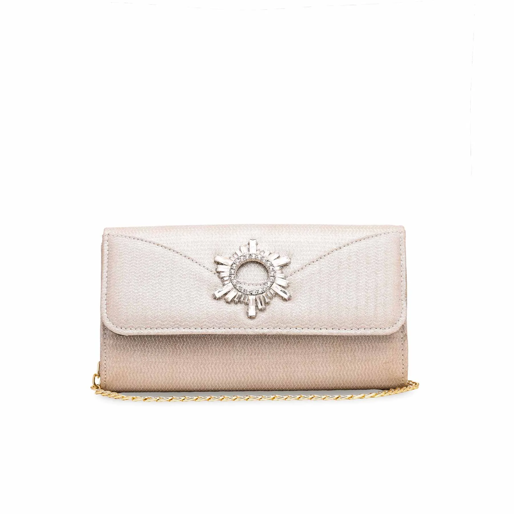 Golden Fancy Clutch P15327