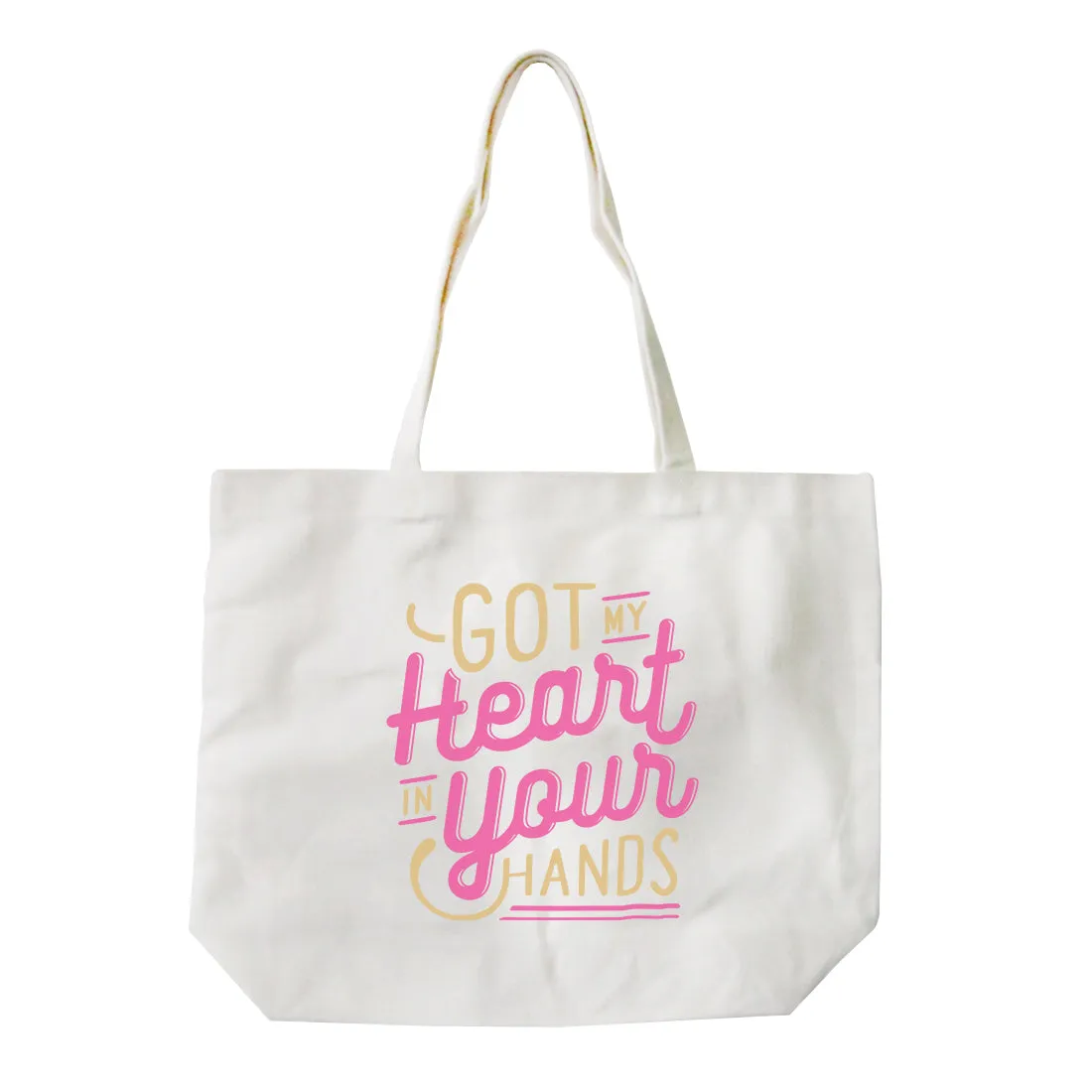 Got My Heart Canvas Shoulder Bag