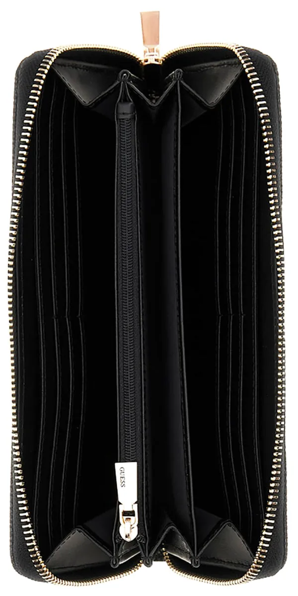 Guess Laurel Maxi Zip SLG In Black For Women