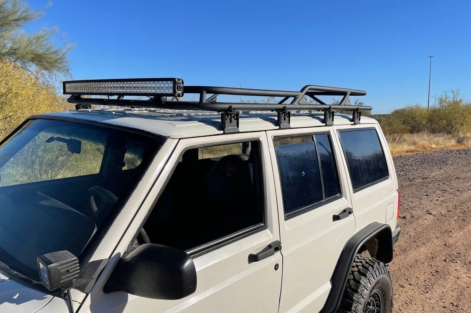 Gutter Mount XJ Jeep Cherokee Safari Roof Rack