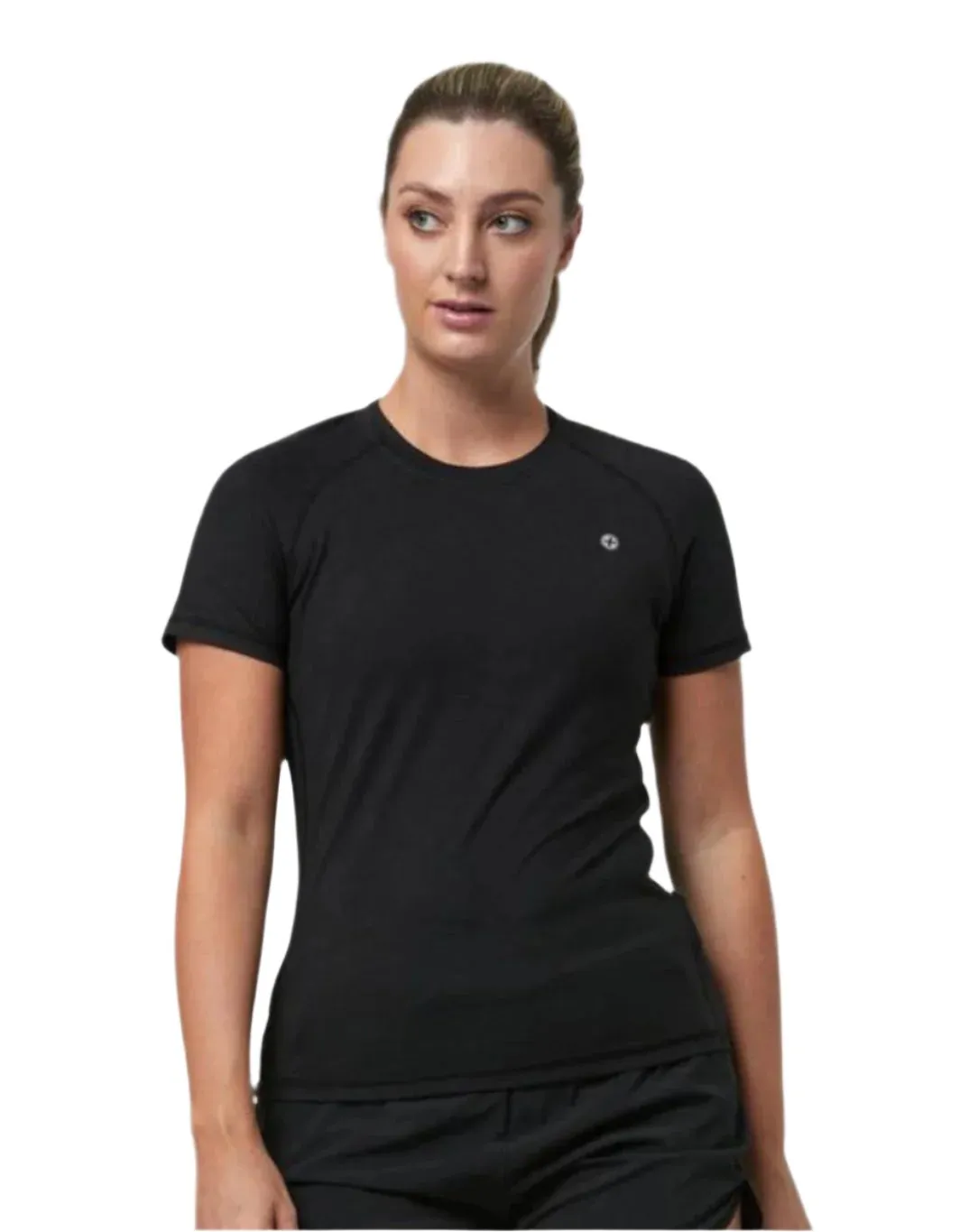 Gym Coffee Womens Relentless Tee Black