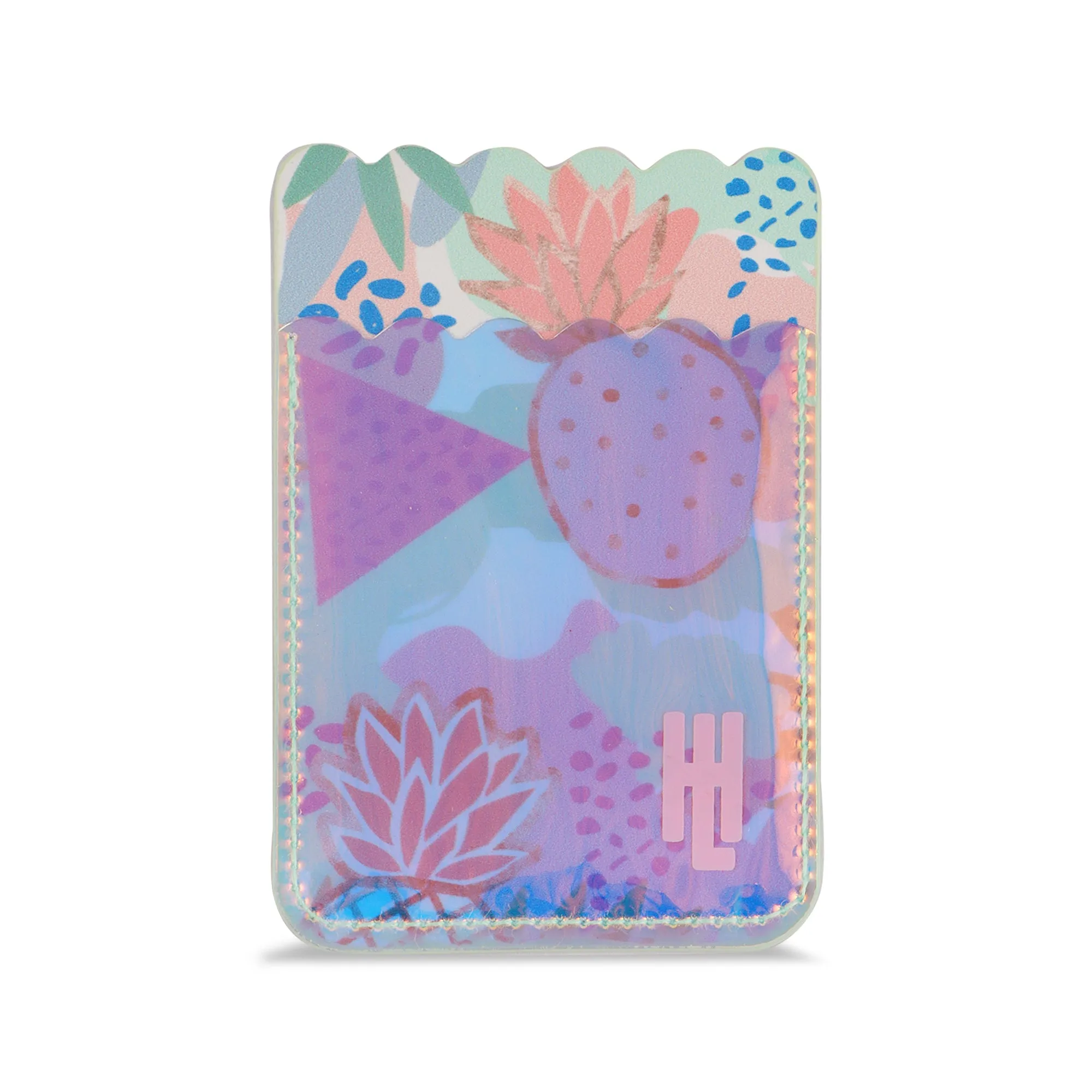 Hamster London Holo Phone Pocket Floral