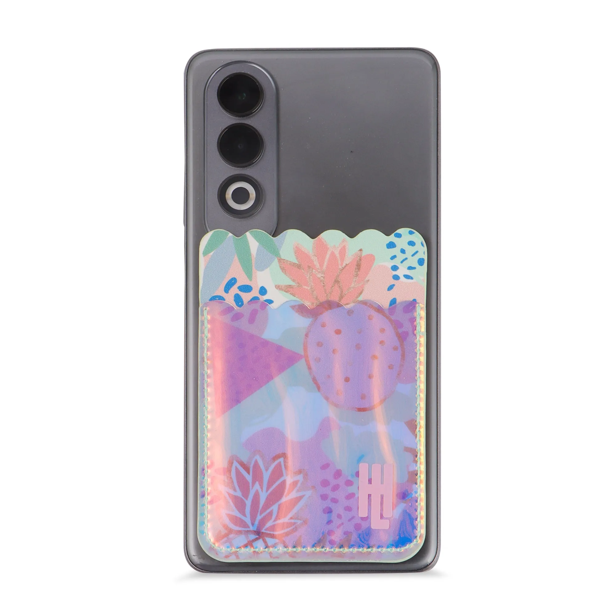 Hamster London Holo Phone Pocket Floral