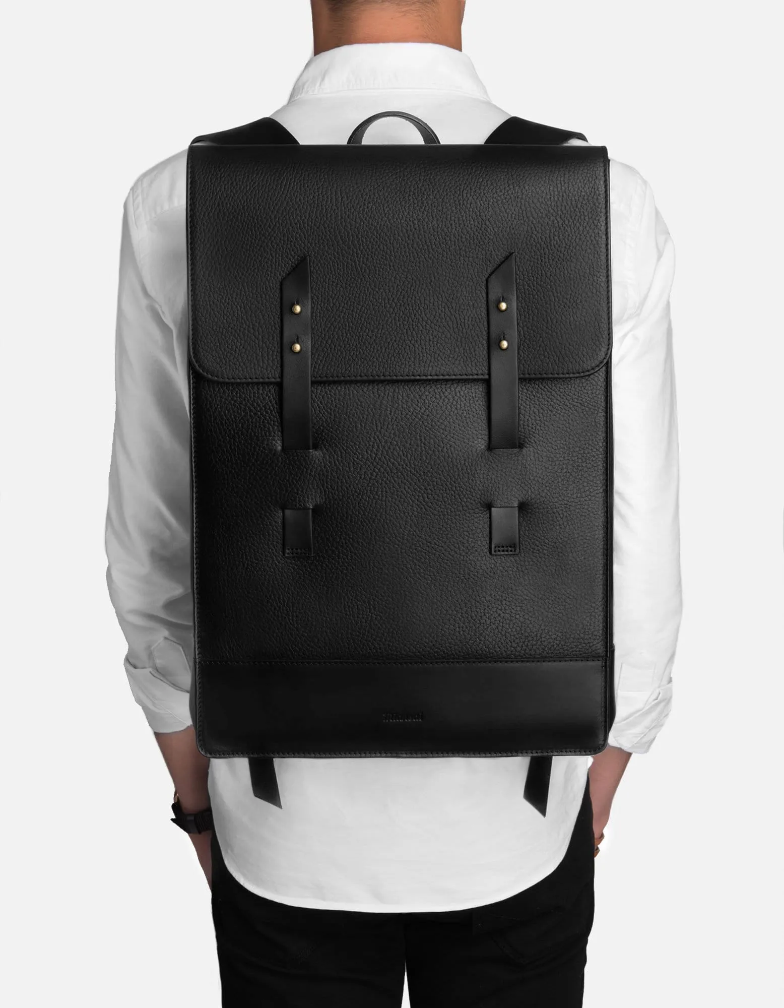 Harbour Rucksack, Textured Black