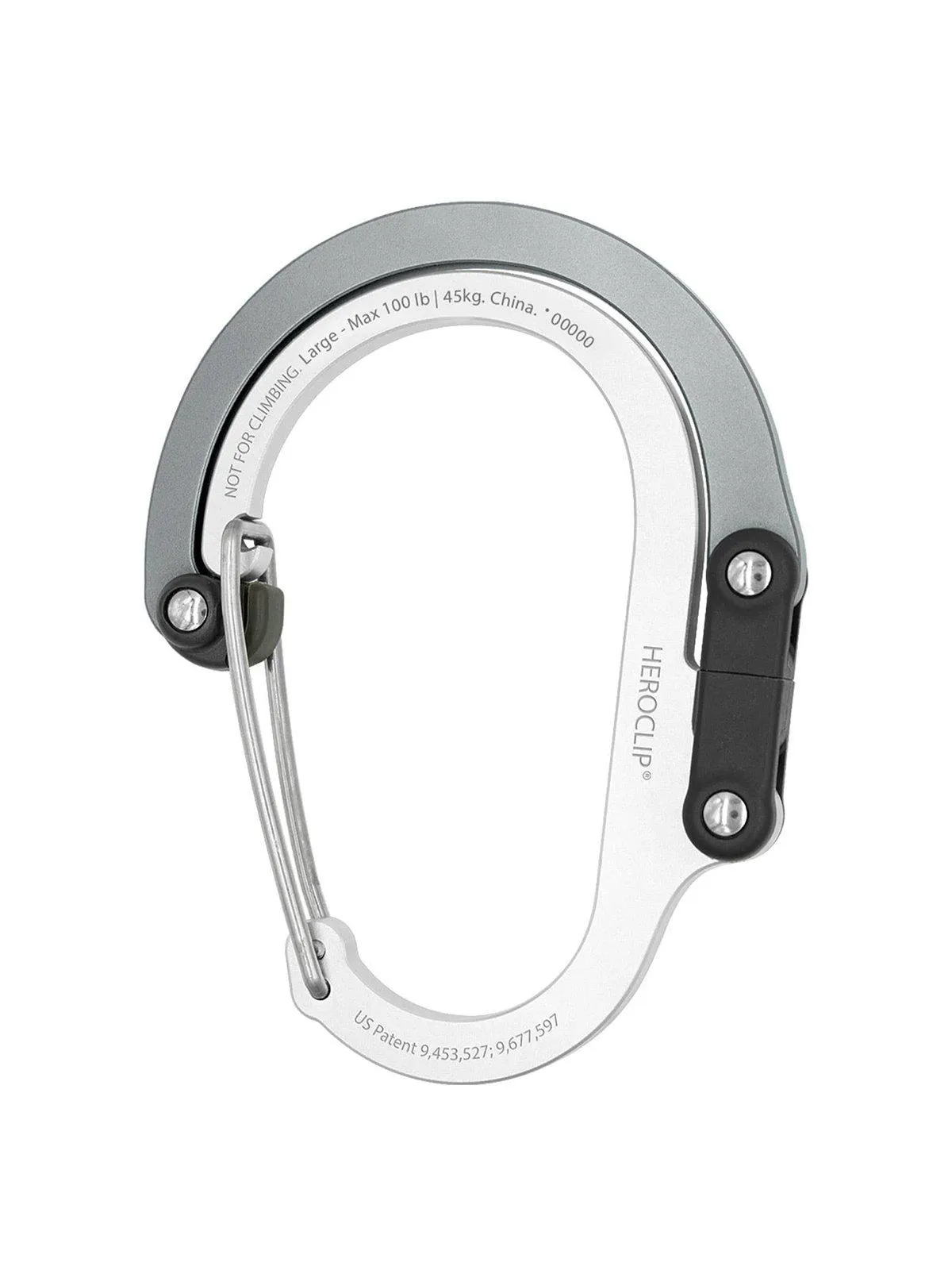 Heroclip Carabiner Large Shade of Grey