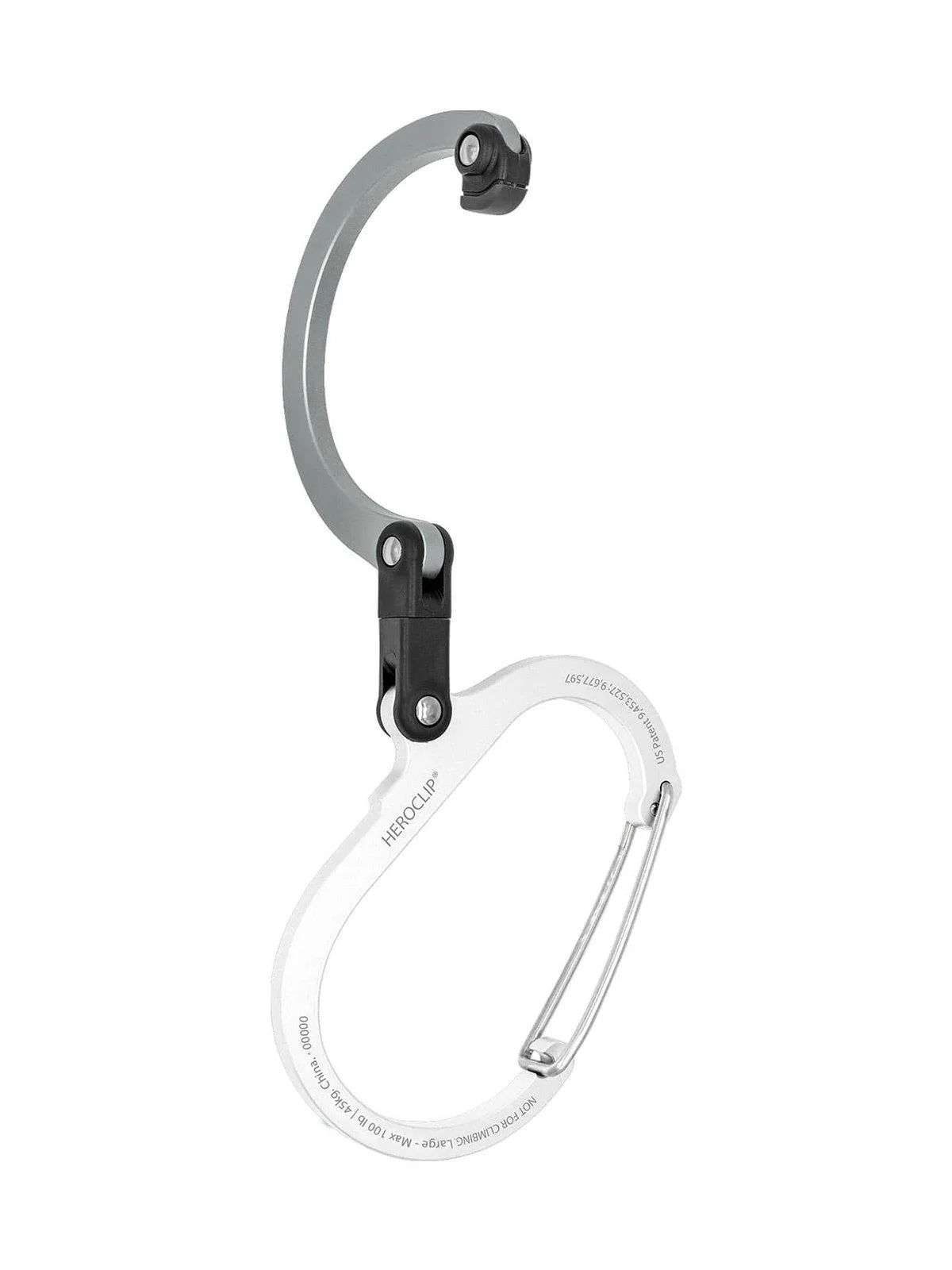 Heroclip Carabiner Large Shade of Grey