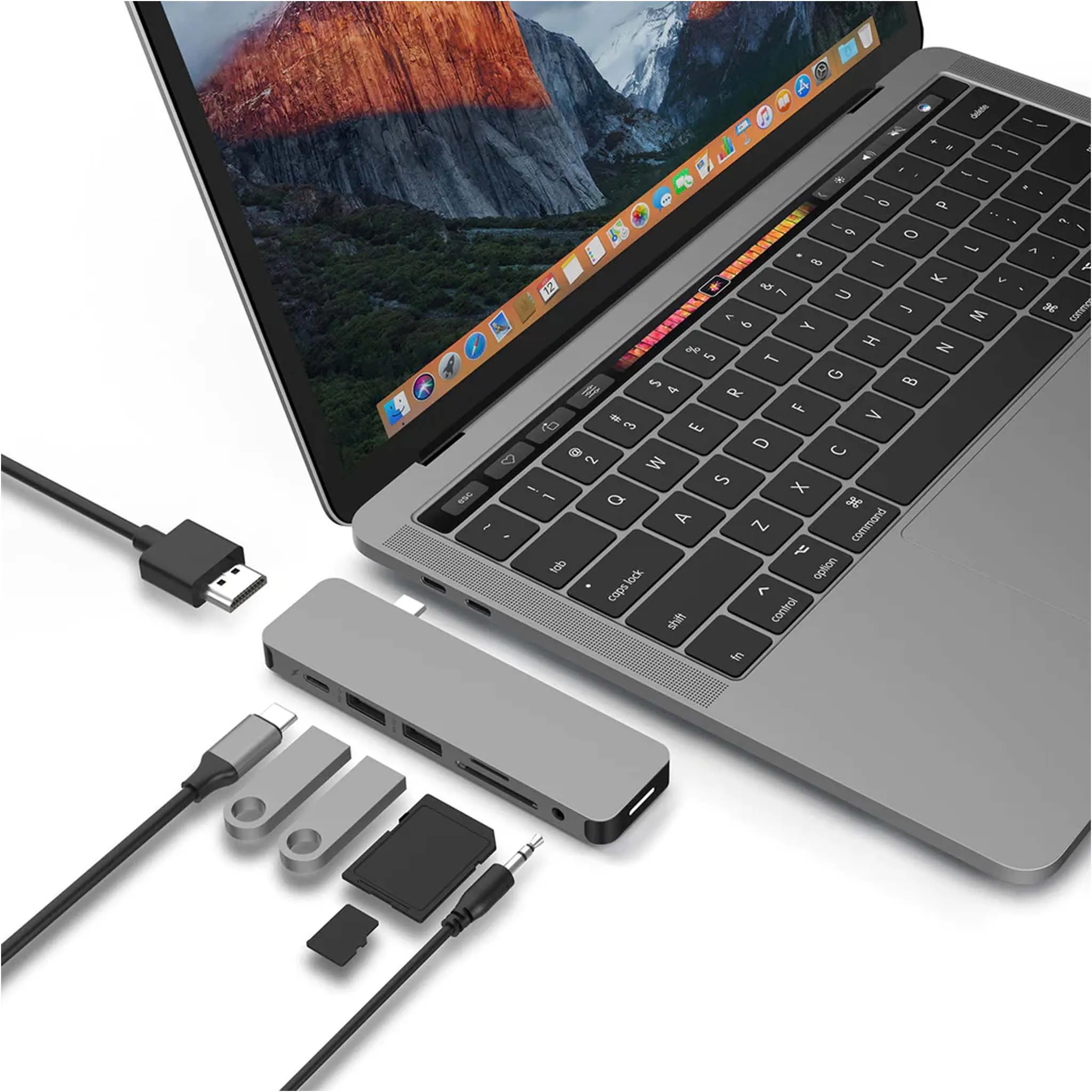 HyperDrive HD575 DUO PRO 7-in-2 USB-C Hub