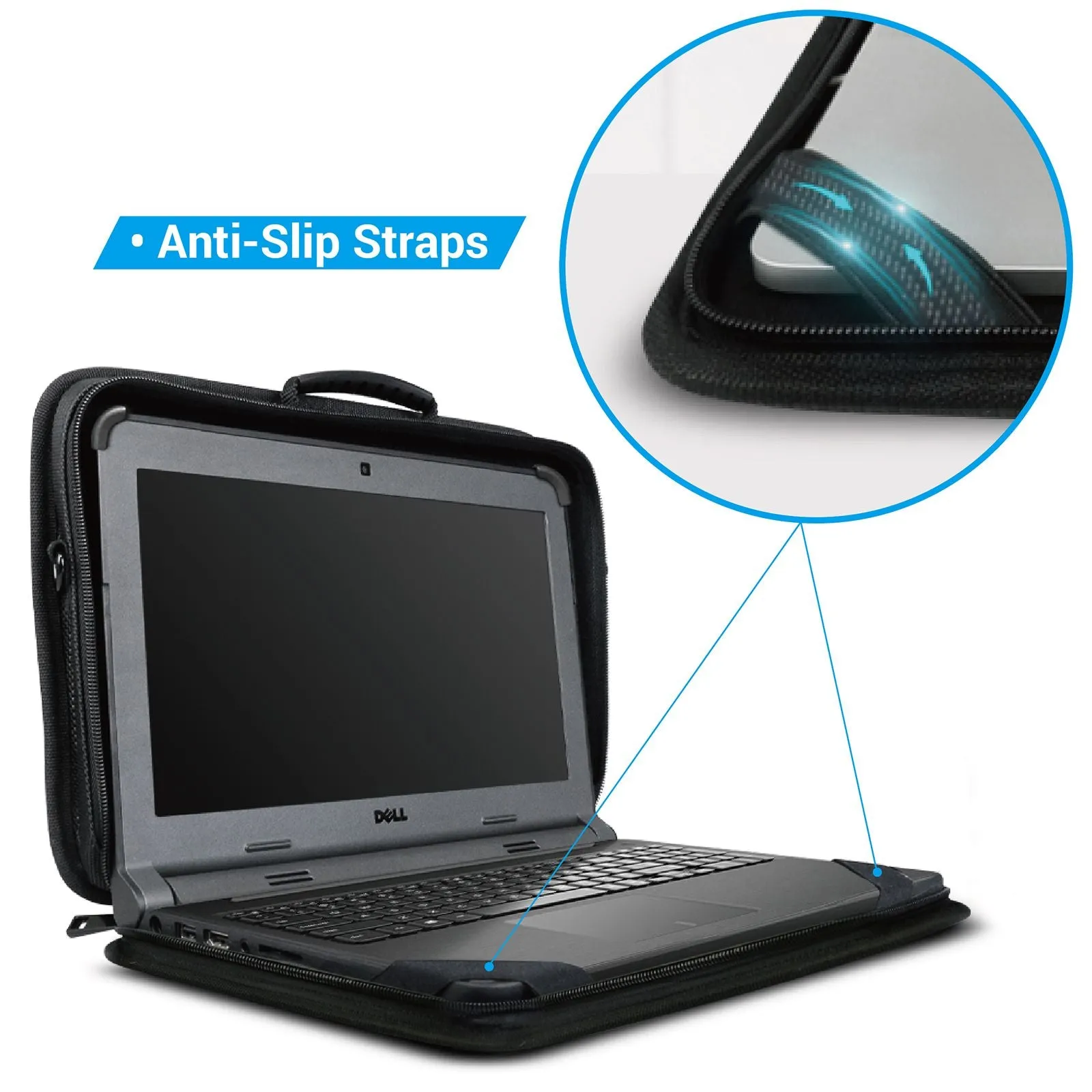 iBenzer Bumptect Stay-In Protective Laptop Carrying Case