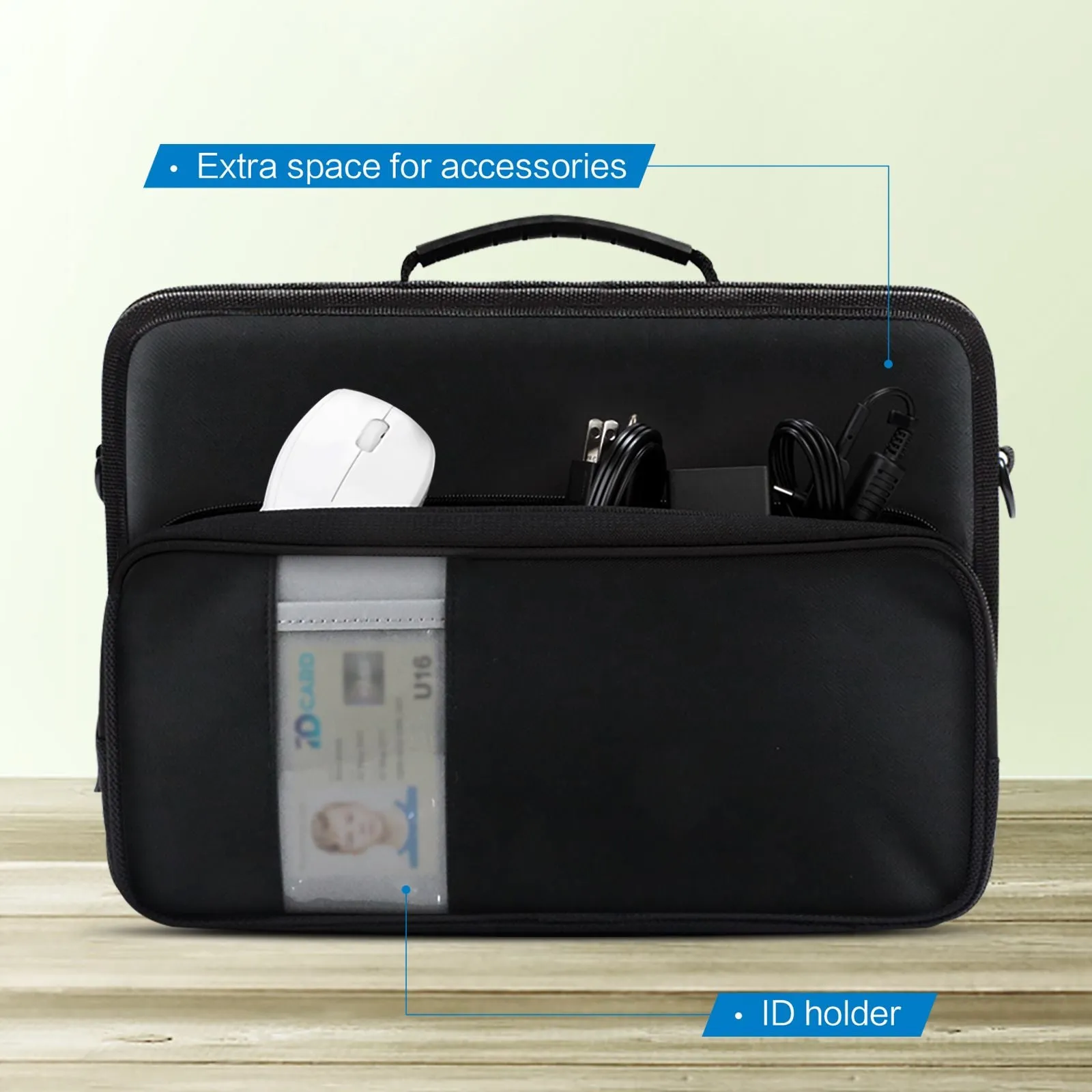 iBenzer Bumptect Stay-In Protective Laptop Carrying Case