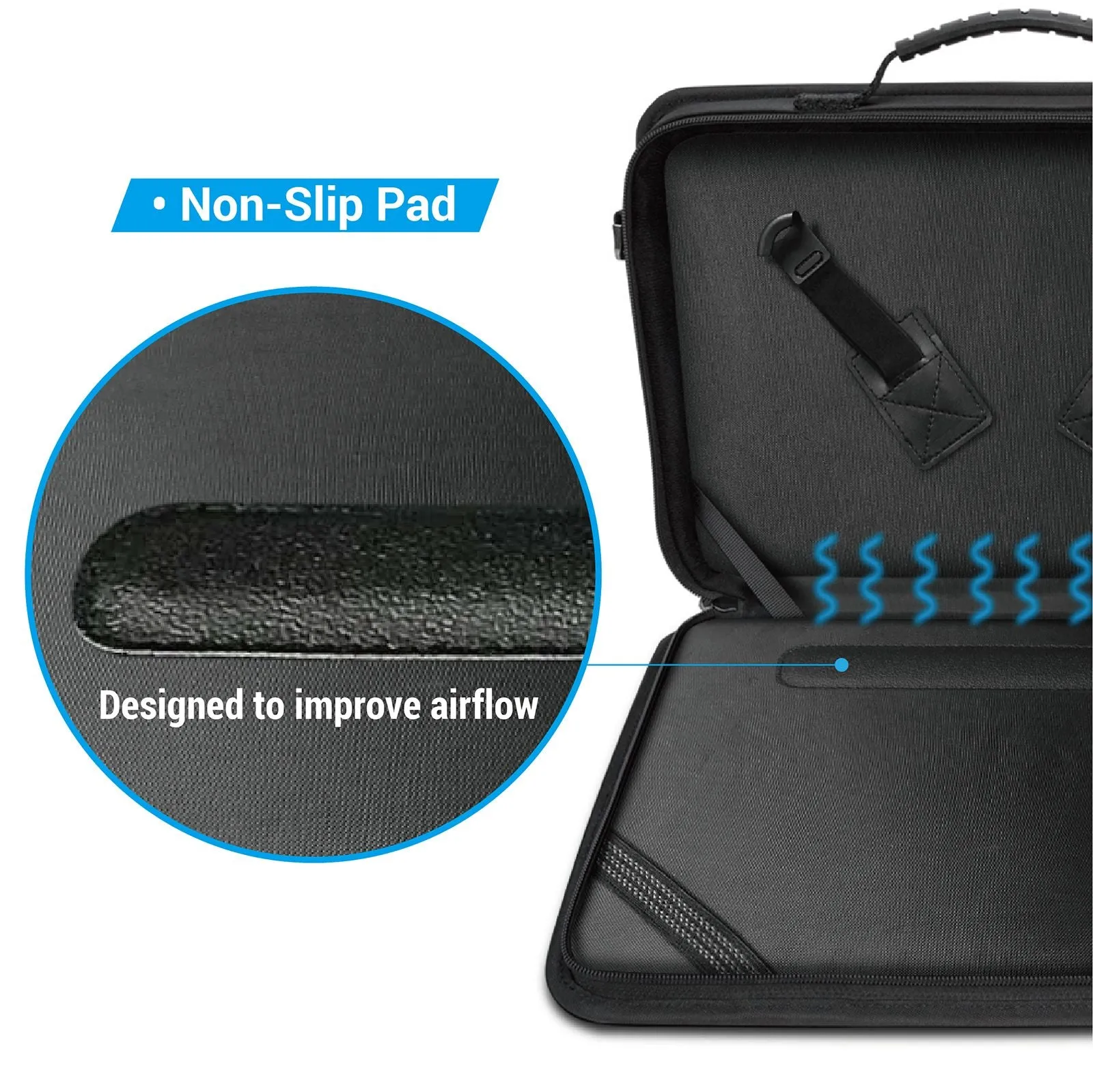 iBenzer Bumptect Stay-In Protective Laptop Carrying Case