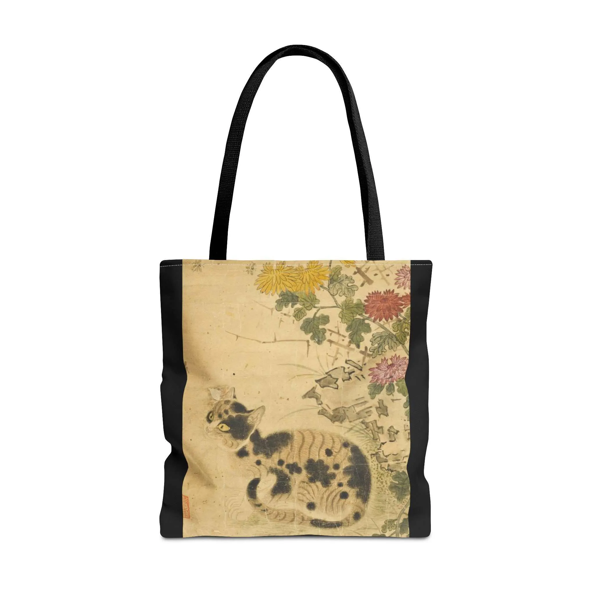 Japandi Style Large Canvas Tote Bag