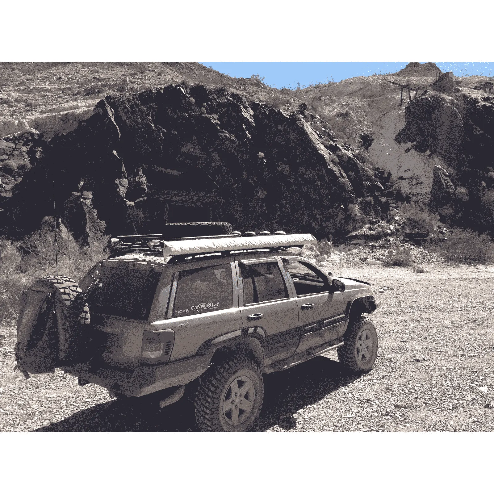 Jeep Grand Cherokee WJ Roof Rack - Safari Style