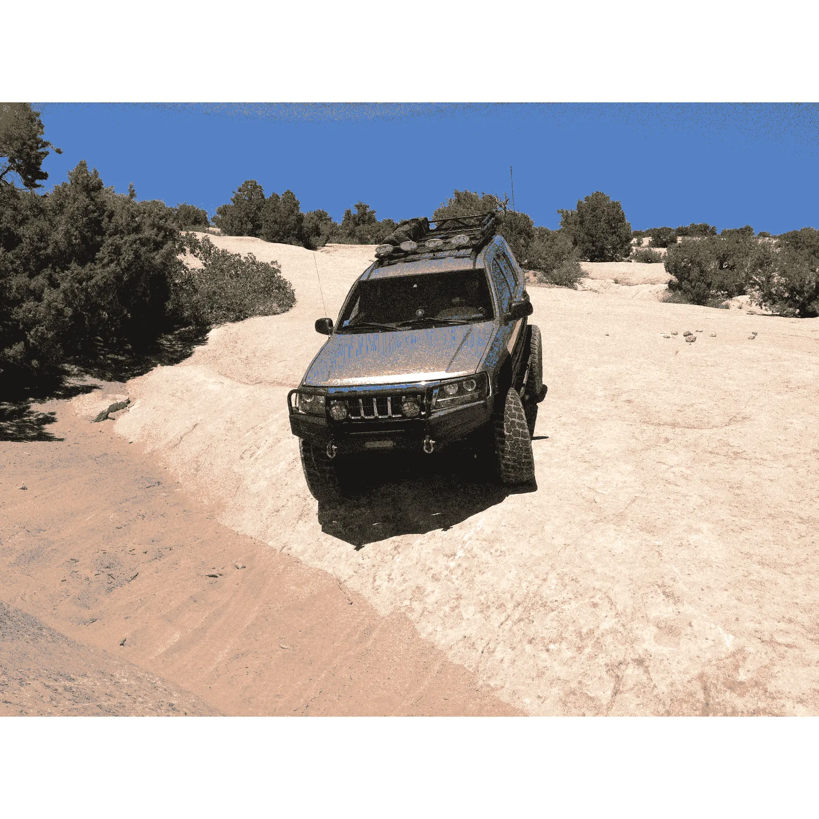 Jeep Grand Cherokee WJ Roof Rack - Safari Style